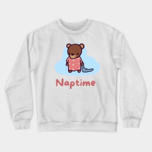 Naptime Bear Cub Crewneck Sweatshirt